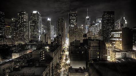 New York City Night 1920x1080 4k Pics Ultra Pics Hd Wallpaper