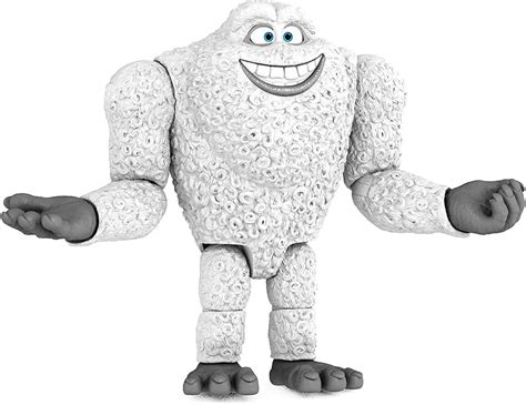 disney pixar monsters inc core abominable snowman 8 action figure mattel toywiz