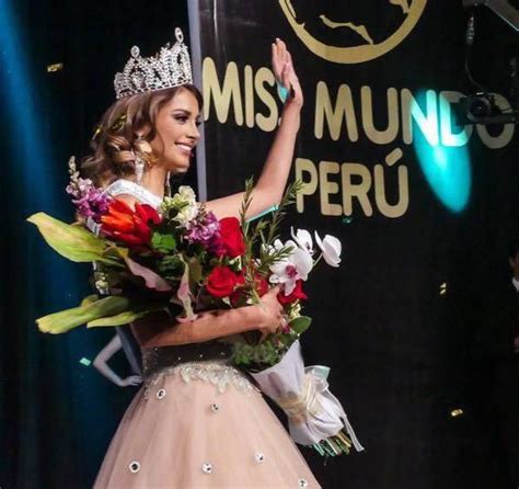 Cynthia Pamela Sánchez Silva Crowned Miss World Peru 2017 Photo Credit