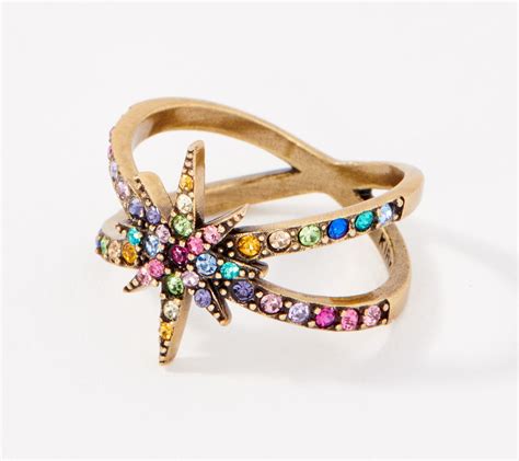 Kirks Folly Rainbow Star Ring — Star Jewelry Bridal Jewelry