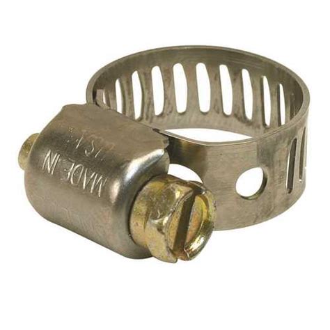 Breeze Clamp 3606 Mini Hose Clamp 410 Stainless Steel 716 In To 25
