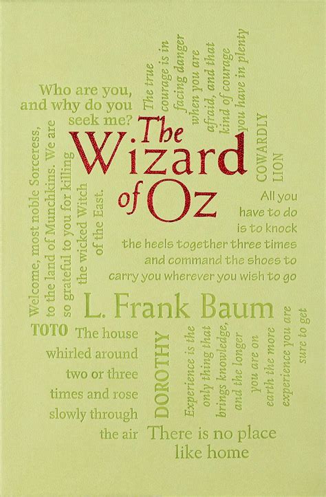The Wizard Of Oz Book By L Frank Baum William Wallace Denslow