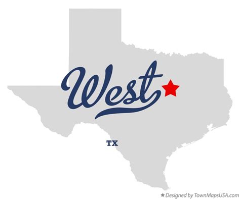 Map Of West Tx Texas