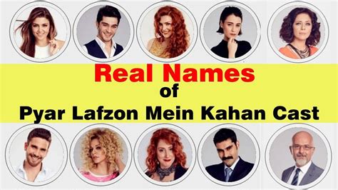 Real Names Of Pyar Lafzon Mein Kahan Cast Hayat And Murat Ask Laftan