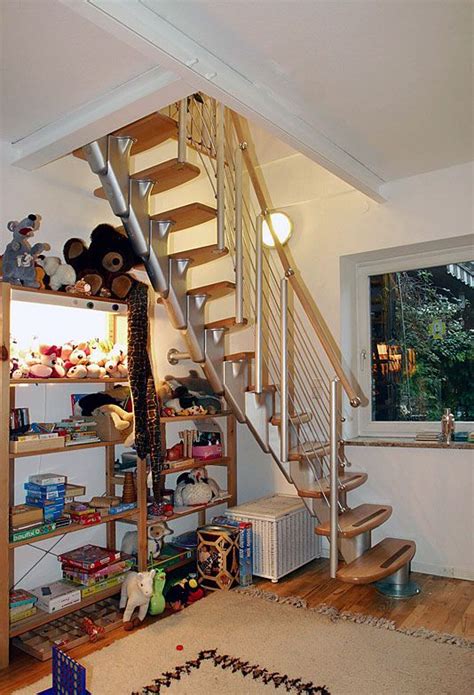 Click To Close Stairs Small Space Staircase Loft Stairs