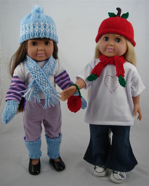 Ravelry Wearable Warmers For 18 Inch Dolls Pattern By Frugal Knitting Haus