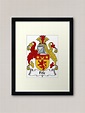 "Fife Coat of Arms / Fife Family Crest" Framed Art Print by ...