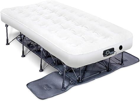 Ivation Ez Bed Twin Air Mattress With Frame And Rolling Case Self