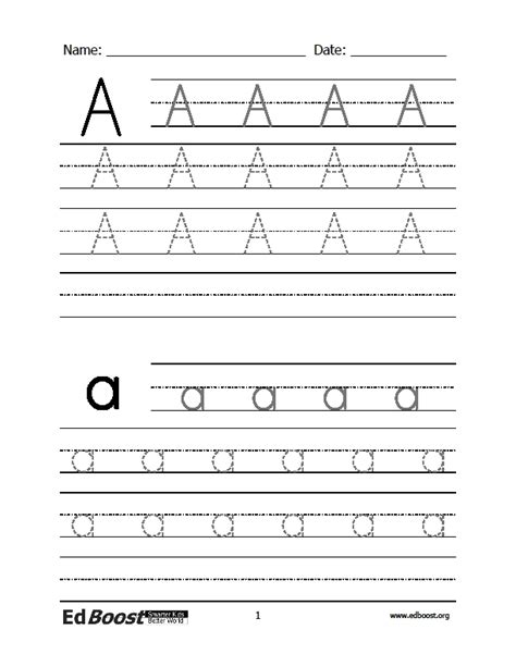 How many times have you asked yourself of how do i make. Letters - Print Practice - Pre-School | EdBoost