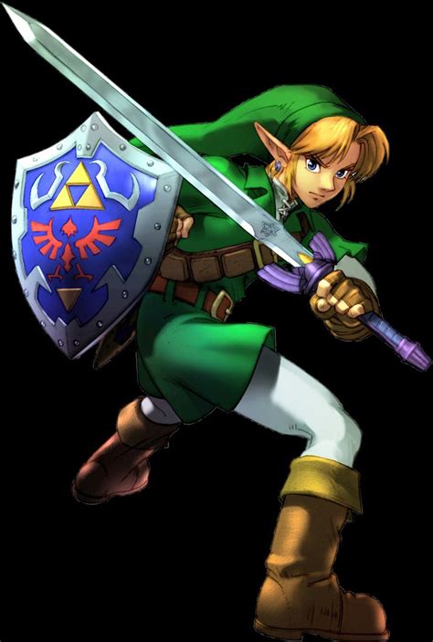 The Legend Of Zelda Ocarina Of Time Link Link Zelda Oot Link The