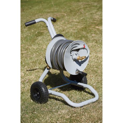 Strongway Garden Hose Reel Cart — Holds 58in X 150ft Hose Northern