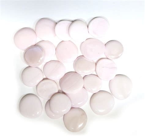 24 Extra Large Glass Gems 125 Inches In Diameter Opal