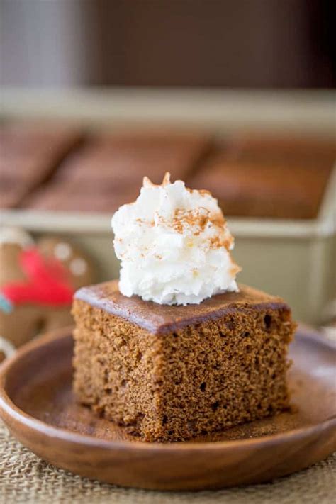 Classic Gingerbread Cake Dinner Then Dessert