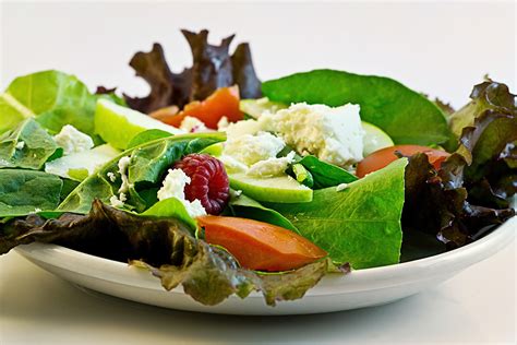 Healthy Fresh Salad In A Plate