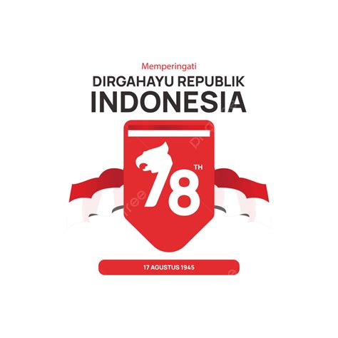 Hut Ri Official Logo Indonesia Independence Vector Download Hut Ri Logo Happy Indonesia