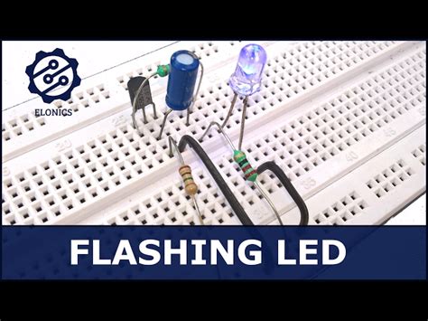 Simple Flashing Led Circuit Using Transistors