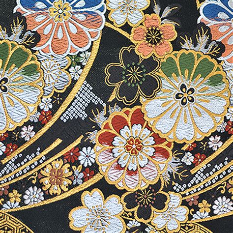 Traditional Japanese Kimono Brocade Fabric At Best Pricessmall Lot