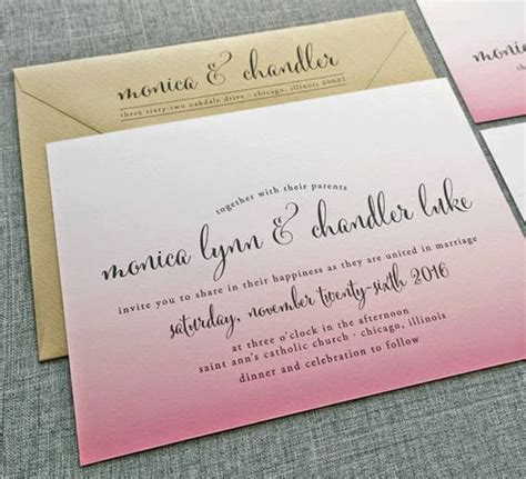30 Inexpensive And Affordable Wedding Invitations Samples That Will Add
