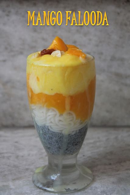 Yummy Tummy Mango Falooda Recipe