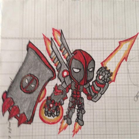 Deadpool Mech Armor By Nhok9 On Deviantart