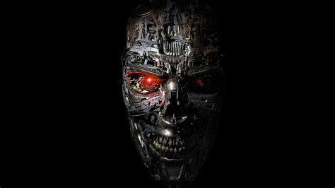 Terminator Skull Wallpapers Top Free Terminator Skull Backgrounds