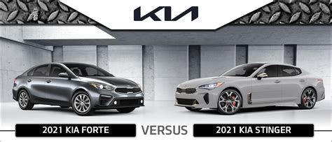 2022 Kia Forte Vs Stinger Interior Performance Technology