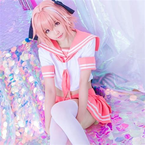 Fateapocrypha Astolfo Pink Uniform Cp1711401 Anime Cosplay Costumes Cosplay Outfits Cosplay