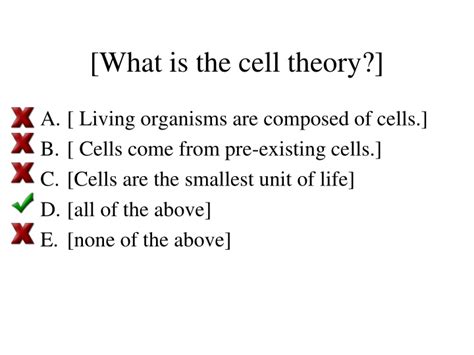 Ppt What Is The Cell Theory Powerpoint Presentation Free Download
