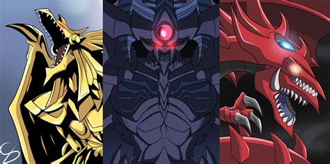 2457 x 1185 png 5179 кб. ColorDrake "Commissions: Close!" : The Three Egyptian God Cards (YU-GI-OH) Slifer...