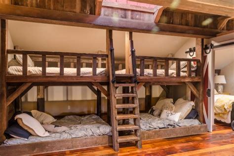 Rustic Barn Bunk Bed With Skylight Hgtv