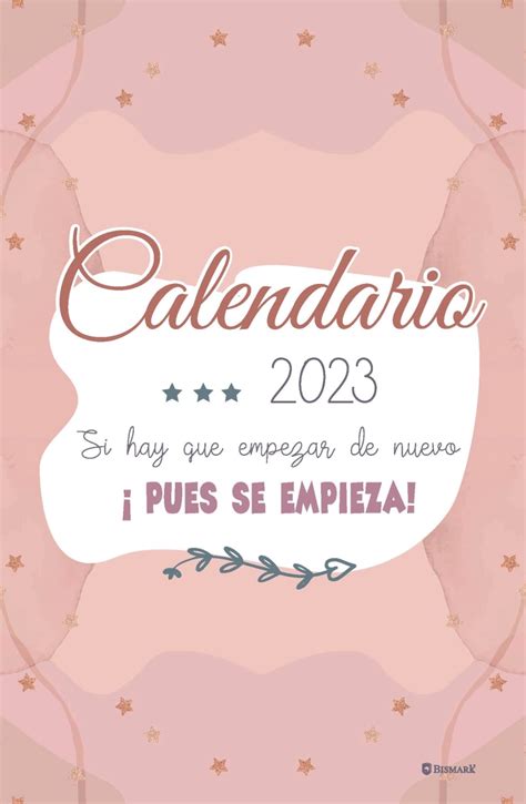 Calendario Pared 2023 Frases Domestika