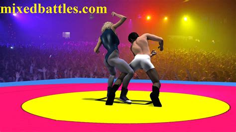 mixed wrestling 3d art page 10 rival angels