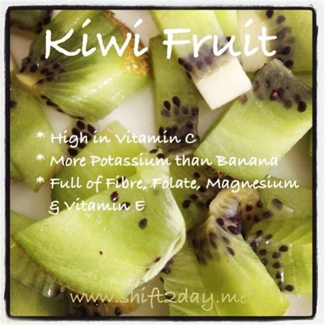 In addition, some fruits and vegetables can be high in potassium. Benefits of KIWI FRUIT * High in vitamin C * More ...