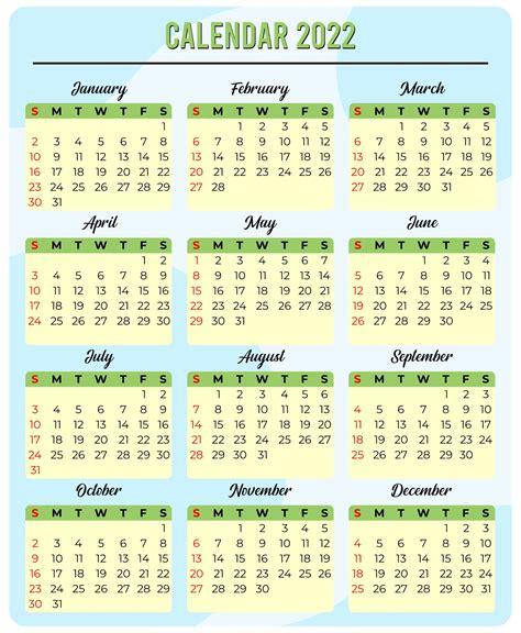 10 Best Printable Blank Monthly Calendar Template