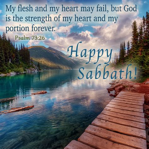 Happy Sabbath Brenda Walsh Scripture Images