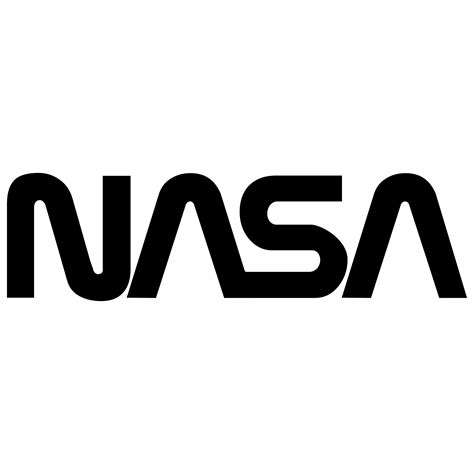 Nasa Logo Black And White Png