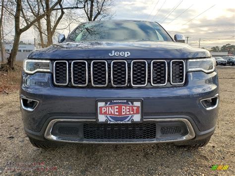 2020 Jeep Grand Cherokee Limited 4x4 In Slate Blue Pearl Photo 2