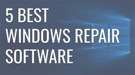 5 Best Windows Repair Software To Fix Any Issues Free Youtube
