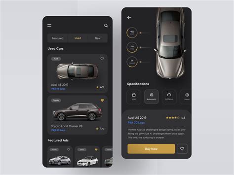 Auto Deals Mobile App by Hunain on Dribbble