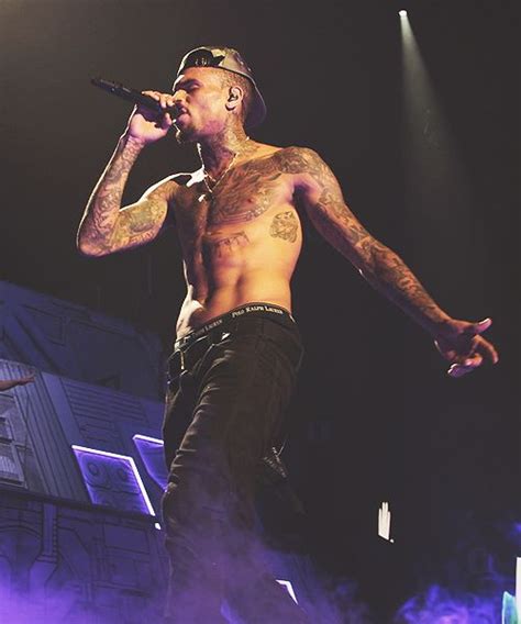 Chris Brown On Stage On His Carpe Diem Tour