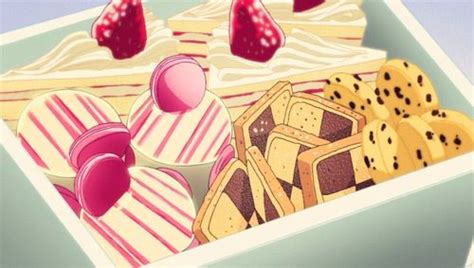 Anime Sweets Think Food I Love Food Checkerboard Cookies Yumeiro