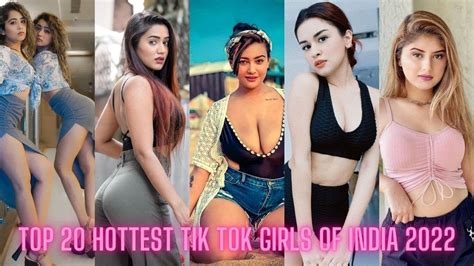 Top Hottest Tik Tok Girls Of India Top Tik Tok Star Girl Real Life Hot Photos Youtube