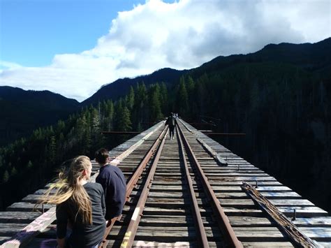 2nd Tallest Railroad Bridge In America Washington Living On The Dirt