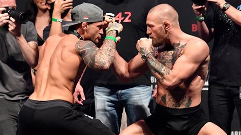 Ufc Dustin Poirier And Conor Mcgregor Final Faceoff Youtube