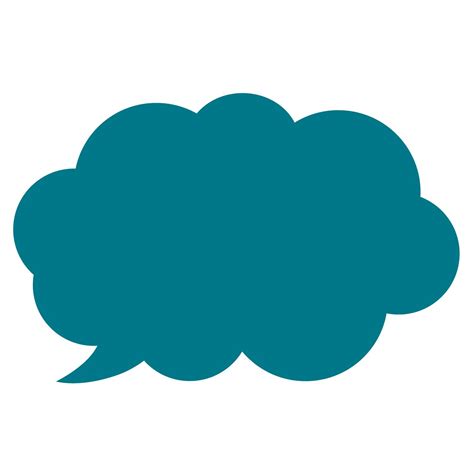 Think outside the box with this creative thought bubble shape. Add this thought bubble shape to 