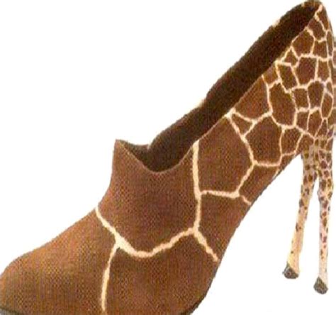 Giraffe Shoes Weirdest Shoes