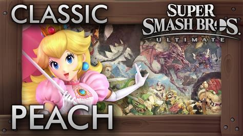 Super Smash Bros Ultimate Classic Mode Peach 99 Intensity No