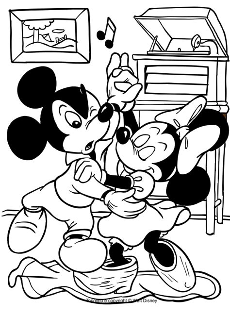 Triazs Imprimir Dibujo De Mickey Mouse Para Colorear Kulturaupice