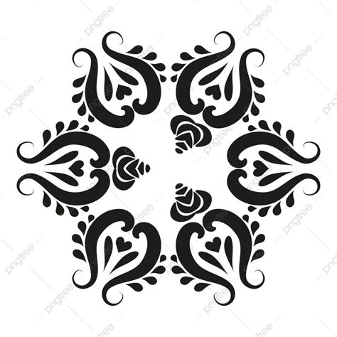 Islamic Pattern Arabesque Vector PNG Images Circular Vector Pattern