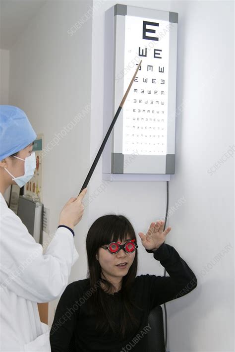 Eye Test Stock Image C0169548 Science Photo Library